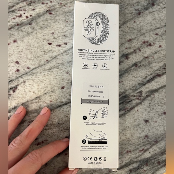 Solace Slim Imperial Apple Watch Band - Picture 5 of 5